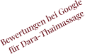 Bewertungen bei Google für Dara-Thaimassage